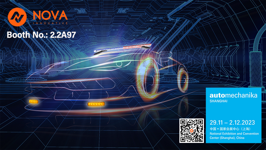 Ningbo NOVA Technology Co;Ltd သည် Automechanika Shanghai 2023 သို့ တက်ရောက်မည်ဖြစ်သည်။