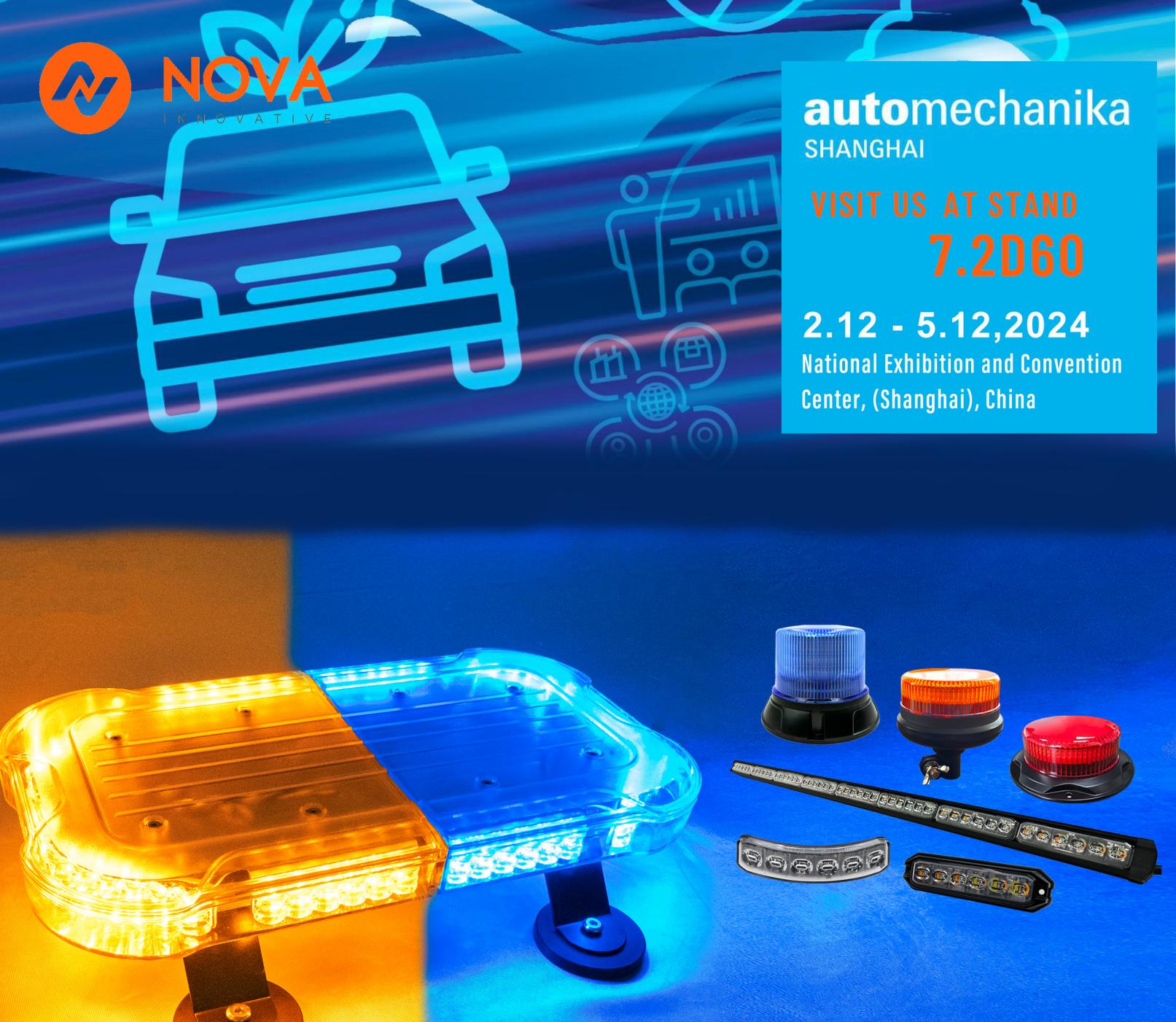 Nova ယာဉ်သည် Automechanika Shanghai 2024 တွင် ကျွန်ုပ်တို့ထံ လာရောက်လည်ပတ်ရန် သင့်အား ဖိတ်ကြားအပ်ပါသည်။