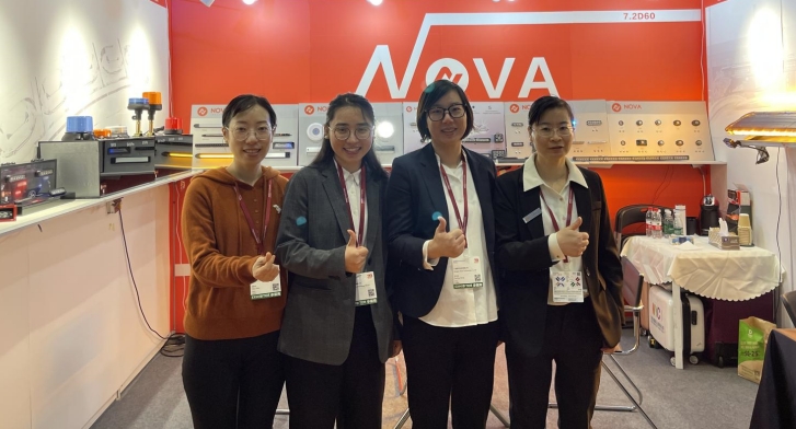 Automechanika Shanghai ရှိ Warning Light ထုတ်လုပ်သူ NOVA